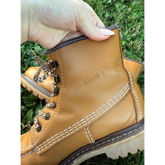 Men's Leather Mock-toe Boot Size 10 - Picture 4 of 8